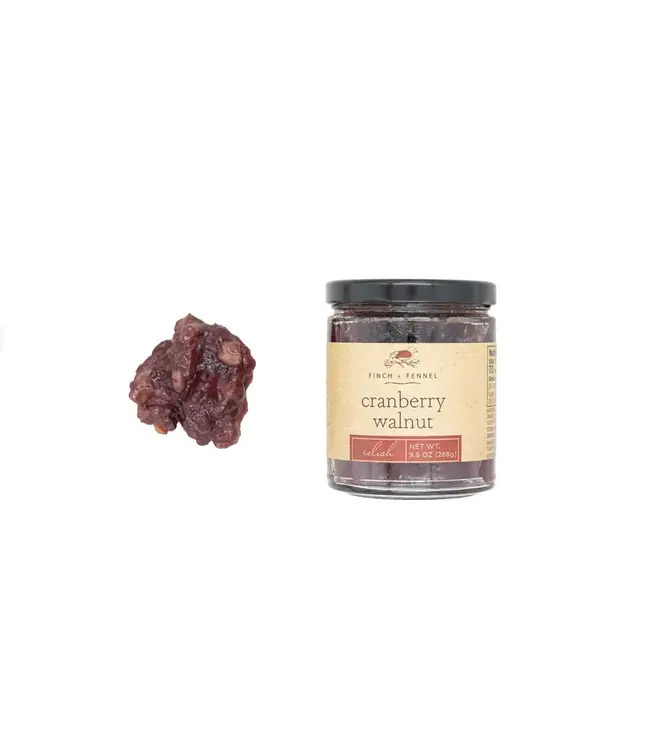 FINCH + FENNEL Cranberry Walnut Relish