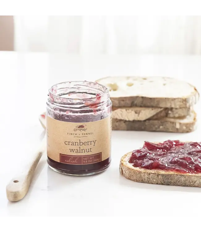 FINCH + FENNEL Cranberry Walnut Relish