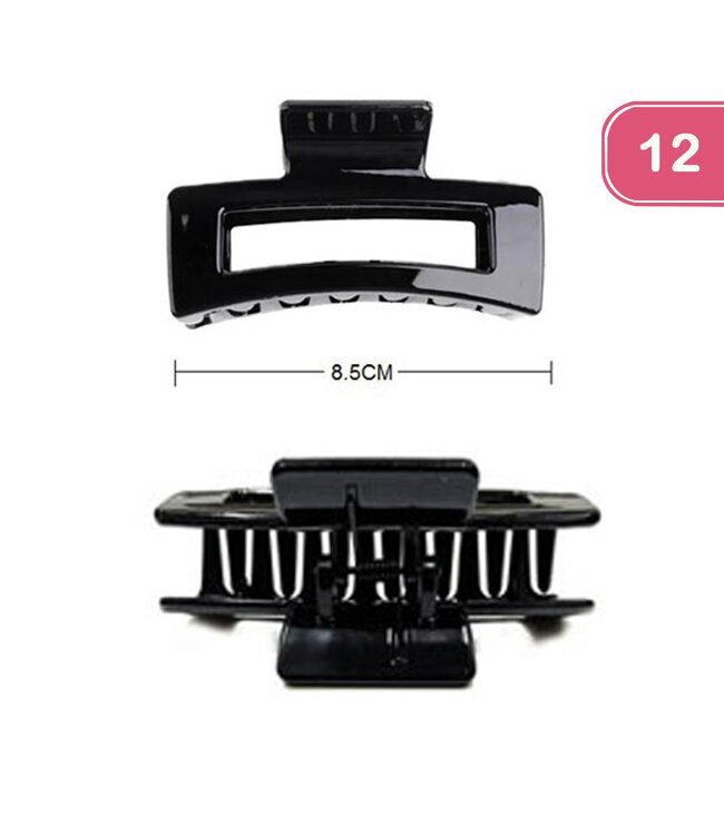 Jaw Hair Clip - Black