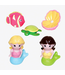 Squirtie Bath Toys