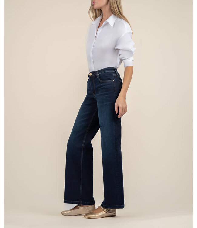 KUT FROM THE KLOTH Chloe Jean High Rise Wide Leg Clean Hem