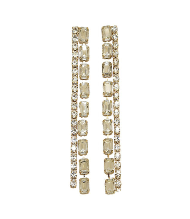 Rhinestone Party Earring