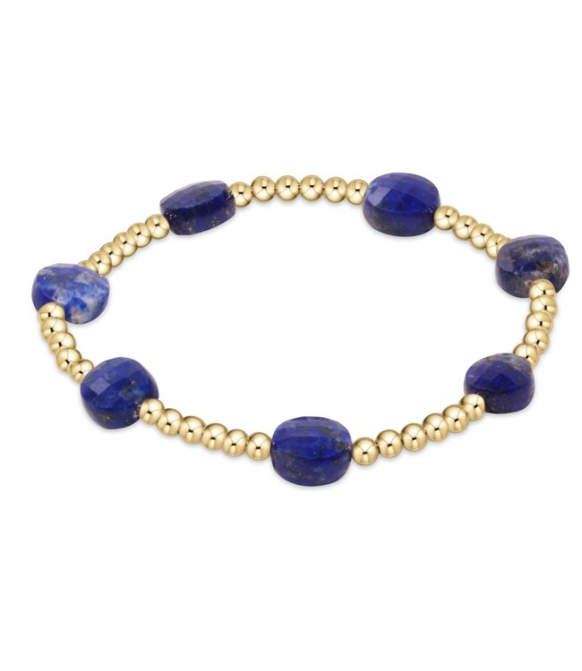 ENEWTON Enewton Extends - Admire Gold 3MM Bead Bracelet - Lapis