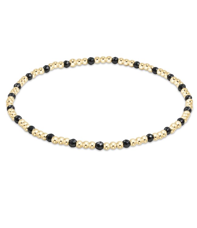 ENEWTON Enewton Extends - Gemstone Gold Sincerity Pattern 3MM Bead Bracelet