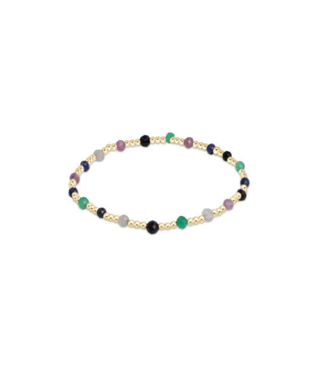 ENEWTON Enewton Extends - Gemstone Gold Sincerity Pattern 2mm Bead Bracelet