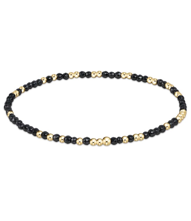 ENEWTON Enewton Extends - Hope Unwritten Gemstone 2MM Bead Bracelet - Faceted Hematite