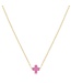 ENEWTON 16" Necklace Gold - Signature Cross Small