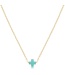 ENEWTON 16" Necklace Gold - Signature Cross Small
