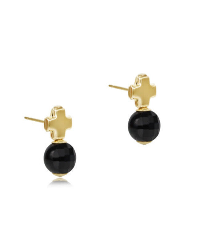 ENEWTON Signature Cross Gold Stud