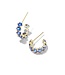 KENDRA SCOTT Cailin Crystal Huggie Earrings