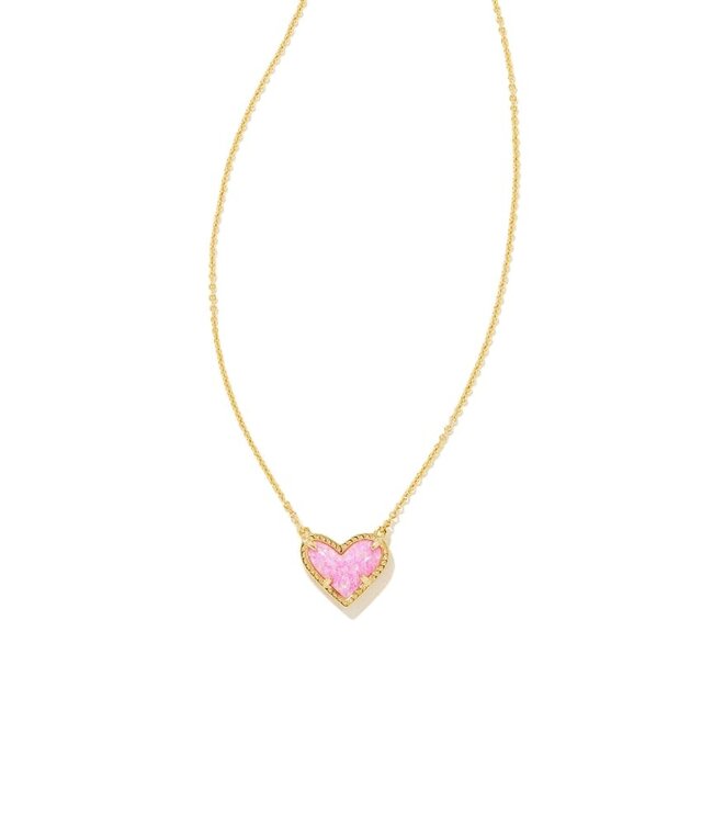 KENDRA SCOTT Ari Heart Short Pendant Necklace