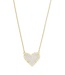 KENDRA SCOTT Ari Heart Short Pendant Necklace