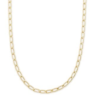 KENDRA SCOTT Merrick Chain Gold Metal Necklace