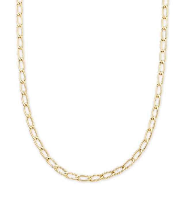 KENDRA SCOTT Merrick Chain Gold Metal Necklace