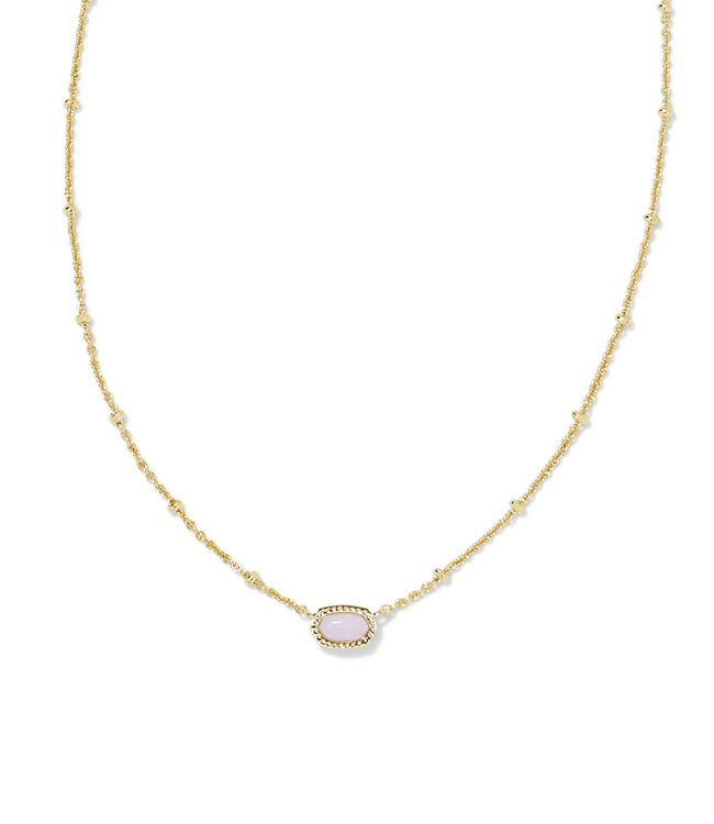 KENDRA SCOTT Mini Elisa Satellite Short Pendant Gold Necklace