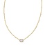 KENDRA SCOTT Mini Elisa Satellite Short Pendant Gold Necklace