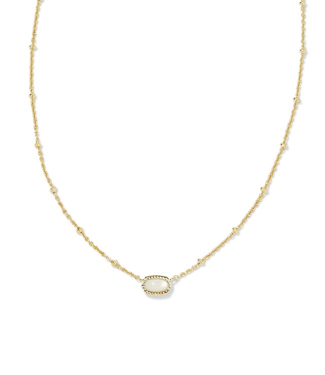 KENDRA SCOTT Mini Elisa Satellite Short Pendant Gold Necklace