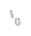 KENDRA SCOTT Mikki Pave Huggie Earrings