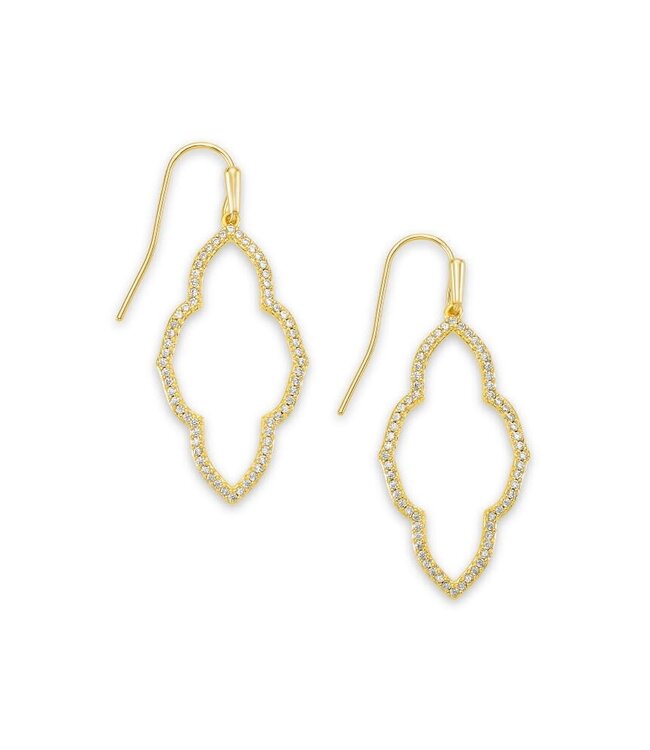 KENDRA SCOTT Abbie Small Open Frame Earrings