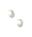 KENDRA SCOTT Livy Huggie Earrings