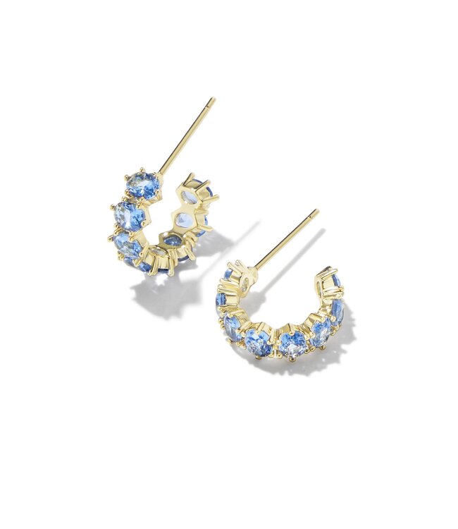 KENDRA SCOTT Cailin Crystal Huggie Earrings