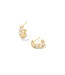 KENDRA SCOTT Cailin Crystal Huggie Earrings