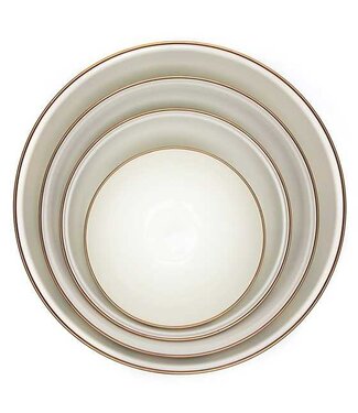 MACKENZIE CHILDS Sterling Check Enamel Everyday Bowl