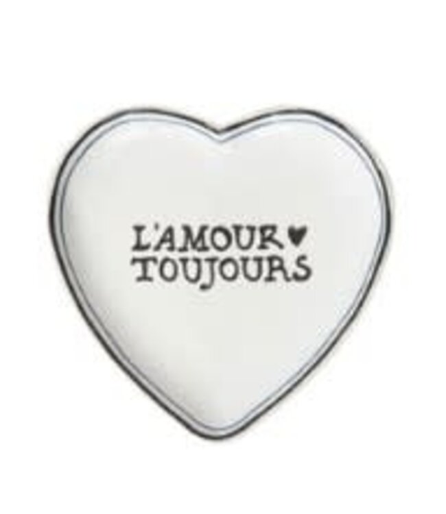 JULISKA L'Amour Toujours 7" Heart Tray