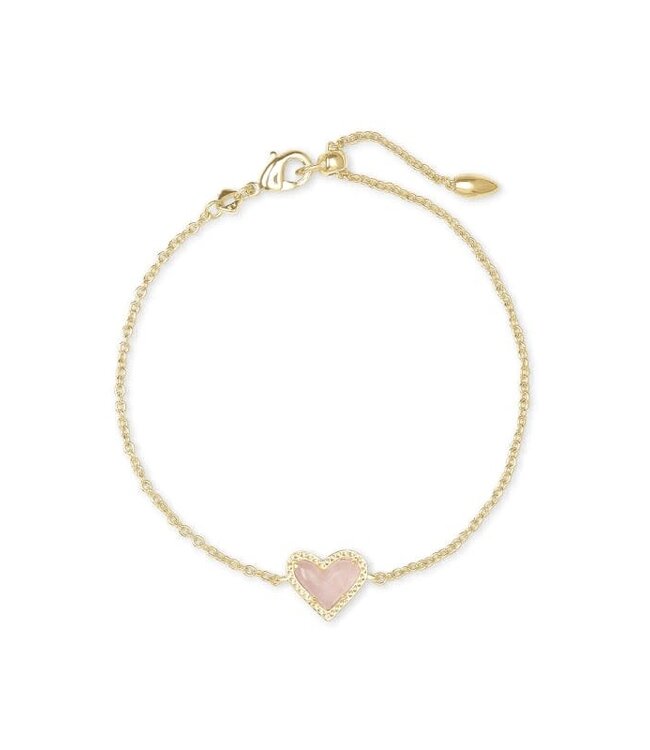 KENDRA SCOTT Ari Heart Gold Chain Bracelet