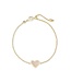KENDRA SCOTT Ari Heart Gold Chain Bracelet