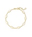 KENDRA SCOTT Emilie Gold Chain Bracelet in Iridescent Drusy