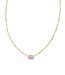 KENDRA SCOTT Mini Elisa Satellite Short Pendant Gold Necklace