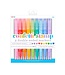 Confetti Stamp Double-Ended Markers - Sold as Set