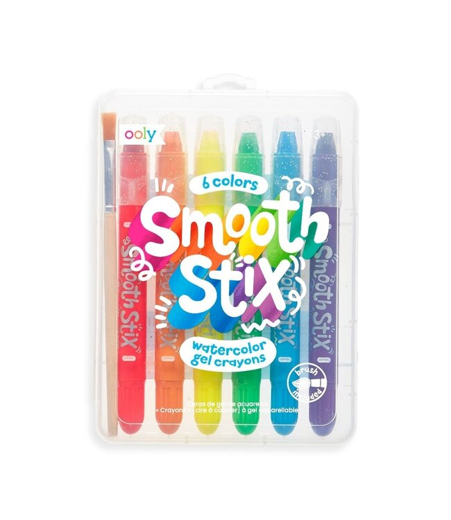 Smooth Stix Watercolor Gel Crayons - Sold as Set