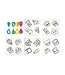Shrink-Its! D.I.Y. Shrink Art Bracelets Kit - B.F.F.