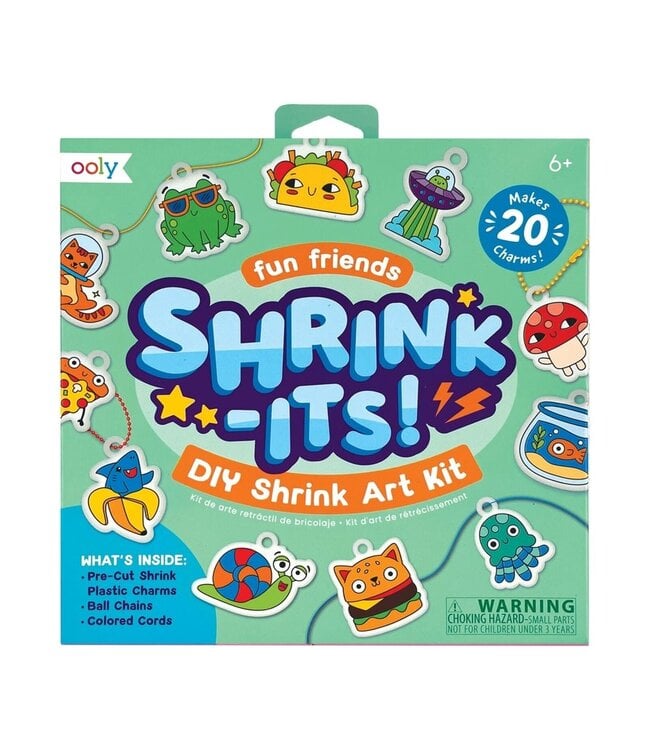 Shrink-Its! D.I.Y. Shrink Art Kit - Fun Friends