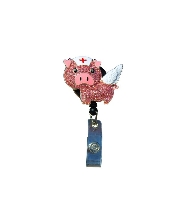 Sparkle and Shine Rhinestone Badge Reel
