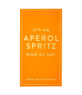 Barware Book Box - It's an Aperol Spritz Kind of Day