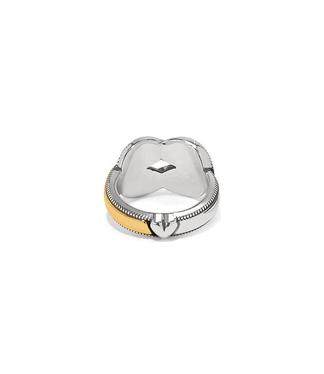 BRIGHTON Interlok Harmony Two Tone Ring