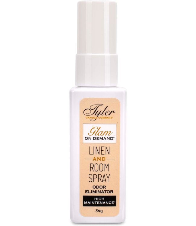 TYLER CANDLES Linen & Room Spray - 34g Glam on Demand