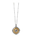 BRIGHTON Mosaic Two Tone Pendant Necklace