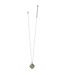 BRIGHTON Mosaic Two Tone Pendant Necklace
