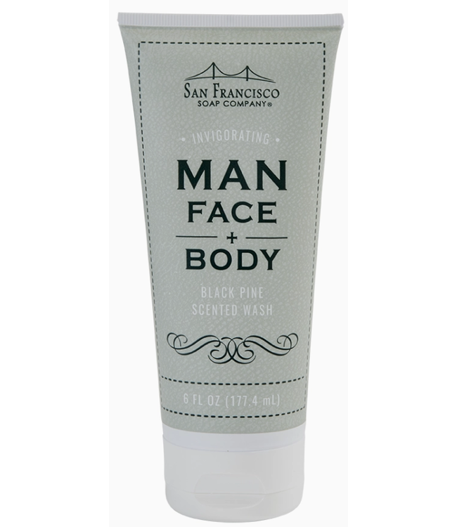 SFS-Man Face & Body Wash 6oz