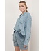 Naomi Oversized Chambray Heart Shirts