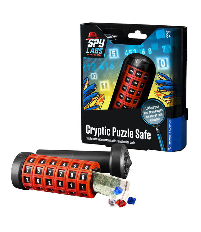 Spy Labs: Cryptic Puzzle Safe