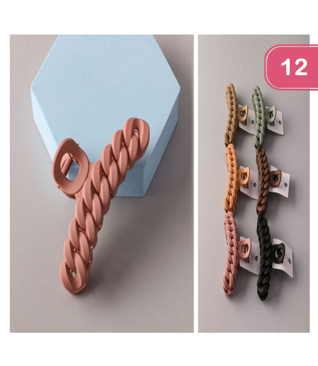 Plastic Chain Link Claw Clip