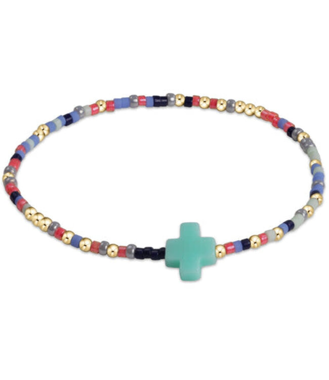 ENEWTON Egirl Hope Unwritten Signature Cross Bracelet