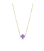 ENEWTON Egirl 14" Necklace Gold - Signature Cross Small
