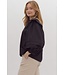 Valerie Solid 3/4 Sleeve V Neck Top