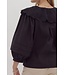 Valerie Solid 3/4 Sleeve V Neck Top